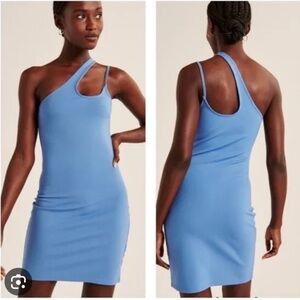NWT- Abercrombie & Fitch Women's Blue Dress- Small